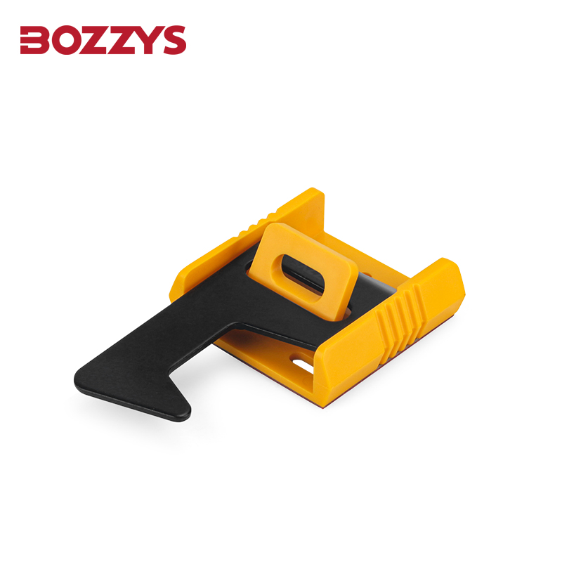 Bozzys Simple Circuit Breaker Lockout with Steel Plate