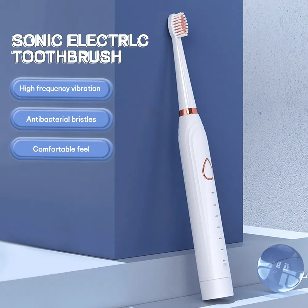 New Electric Toothbrush Soft Bristles 6 Six-Speed Men and Women Adult USB Rechargeable Electric Toothbrush