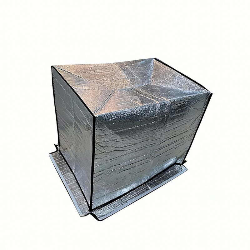 Aluminum Foil Bubble Insulated Thermal Pallet Cover for Cold Chain Shipping