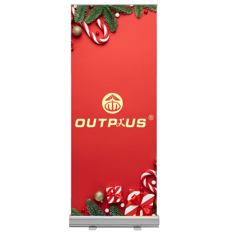 Custom Banners Posters Roller up Banner for Advertising Retractable Floor Banner Sign