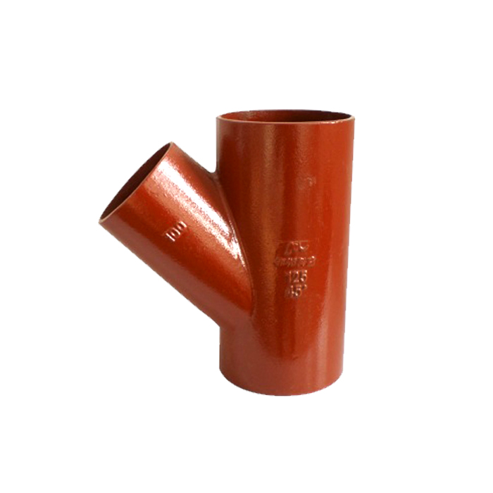 Чугунный фитинг 88° для канализации EN877