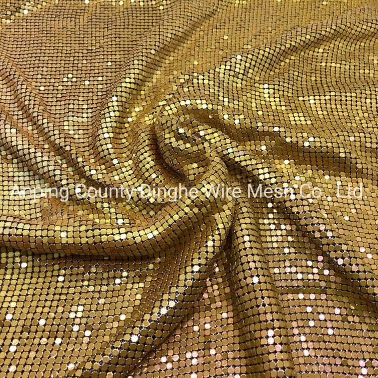 Metallic Sequin Cloth Mesh for Clutch Bag /Dress