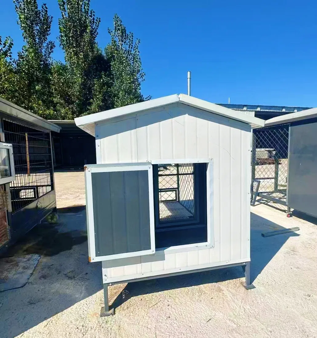Large Size Solid Wholesale Luxury Wooden Big Dog House Outdoor Elevated Floor Dog Nest Weatherproof Puppy Shelter Dog House