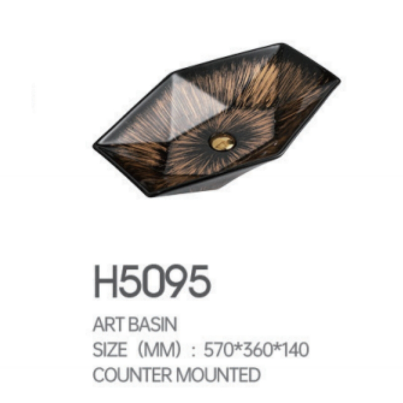 Раковина Chanda Cupc для ванной, керамическая, овальная