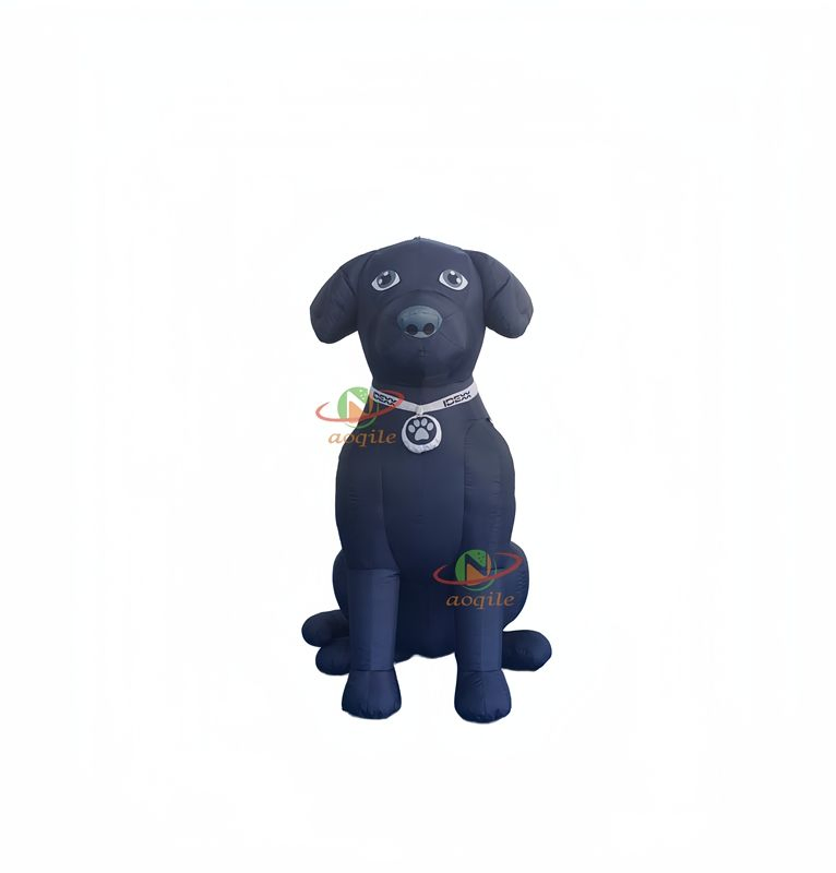 Custom Giants Inflatable Dog/Large Cartoon Inflatable Puppy Dog Model for Advertising