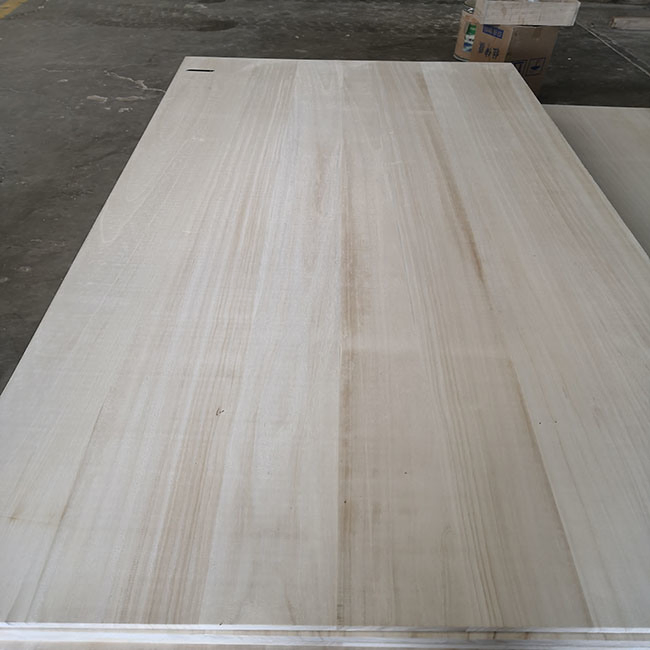 100% Kiln Dry Paulownia Wood Edge Glued Board Furniture Board