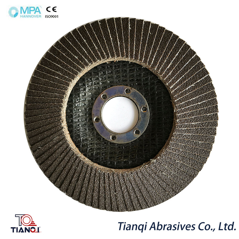 Custom Top 115X22 40# Flap Disc Welding Slag Grinding Tool About Zirconium Oxide Material