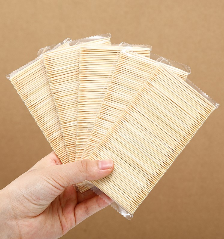 China Factory 1.6mm 1.8mm 2mm Diameter Disposable Bamboo Toothpick Dental Pick Bamboo Skewer