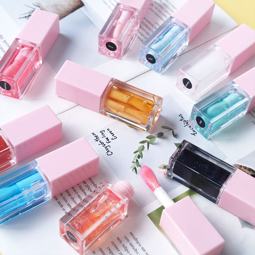 Wholesale Vegan Color Changing Fruit Moisturizing Lip Oil Cruelty Free Lip Oil