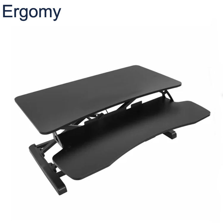 Wholesale Gas Spring Desktop Height-Adjustable Converter Cg5-01 Ergonomic Office Sit- Stand Workstation