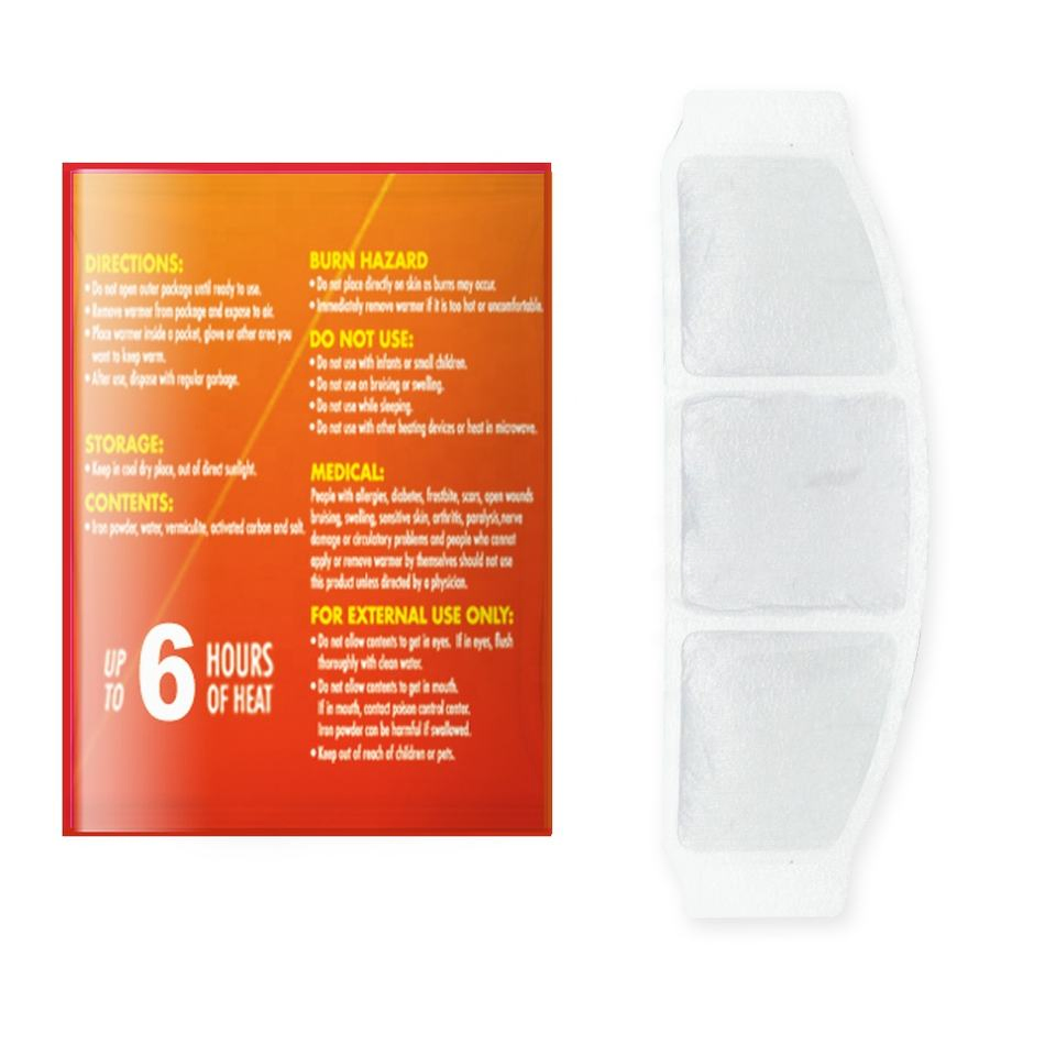 Factory Direct Wholesale Disposable Warmer Heat Pack Instant Neck and Shoulder Pain Heat Patches