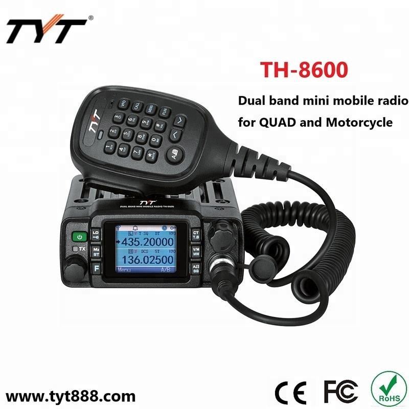 Tyt Th-8600 Small Size 25W IP67 Vehicle Radio