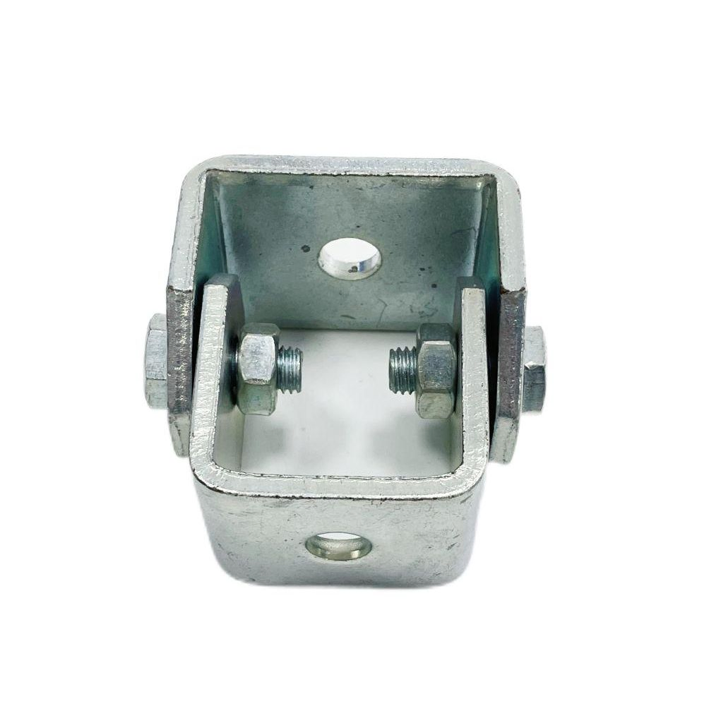 Electro Galvanized U Bracket Steel Welded Hinge Gate Channel Fitting