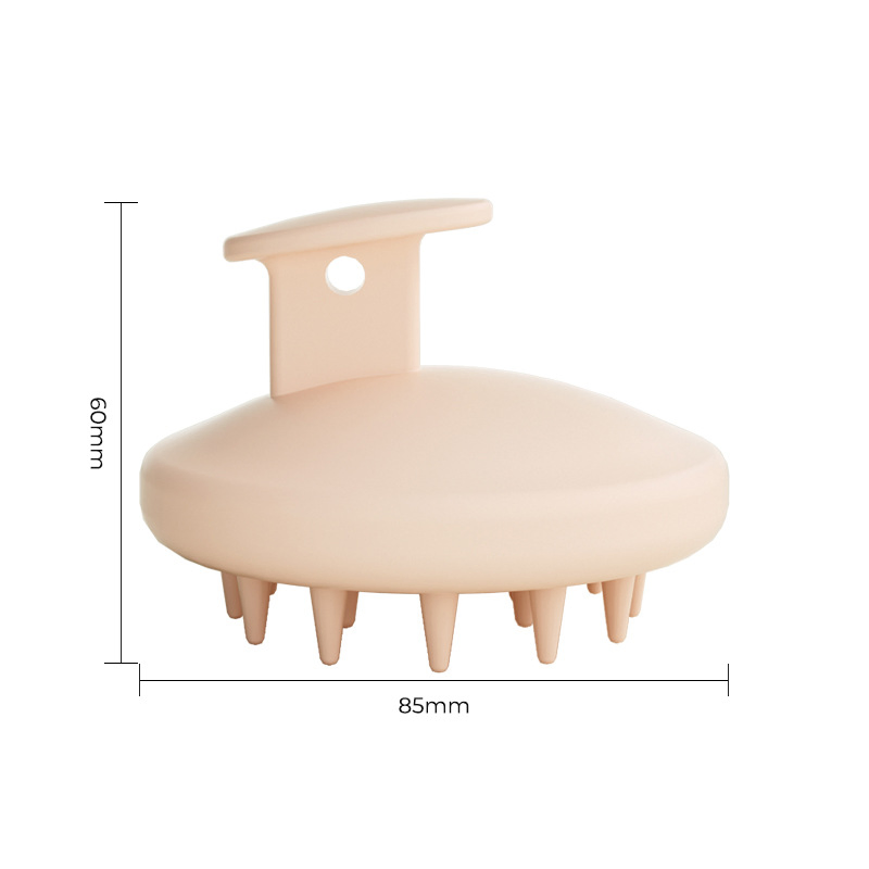 Scalp Massager, Hair Growth, Hair Scrubber for Scalp, Scalp Scrubber with Soft Silicone Bristles, Hair Brush