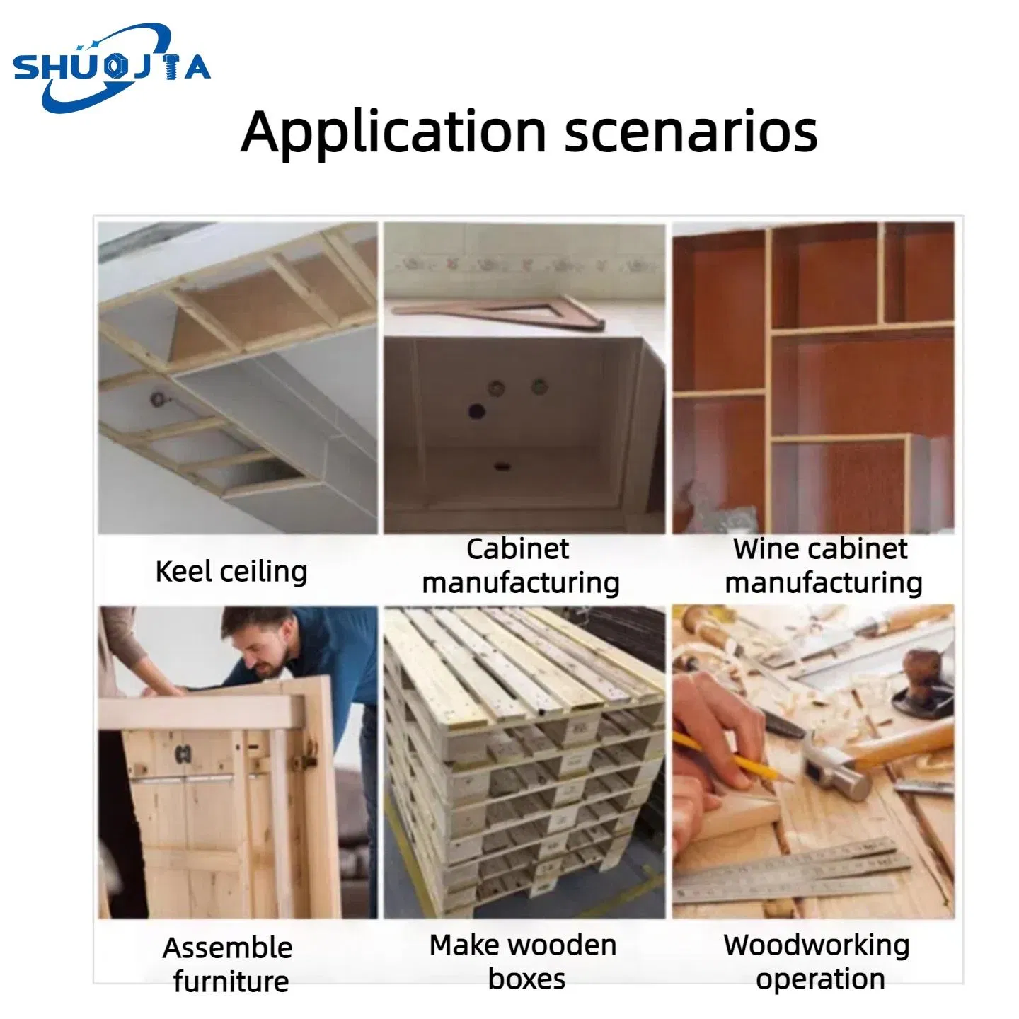 Customized F Series Diamond-Shaped Steel Brad Nails Industrial Zinc Galvanized with Smooth Shanktype