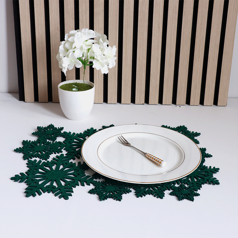 Durable Use Heat Resistant Coaster Place Mat Felt Placemat Kitchen Gadgets Made in China