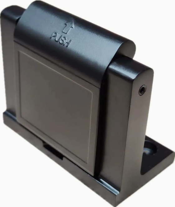 Mdsf02-Bk Die-Cast Zinc Security Latch, Black Finish