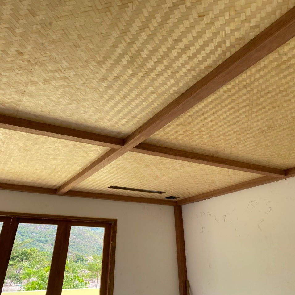 Natural Wood and Strand Bamboo Woven Veneer Face Decorative for Longboard Skateboards