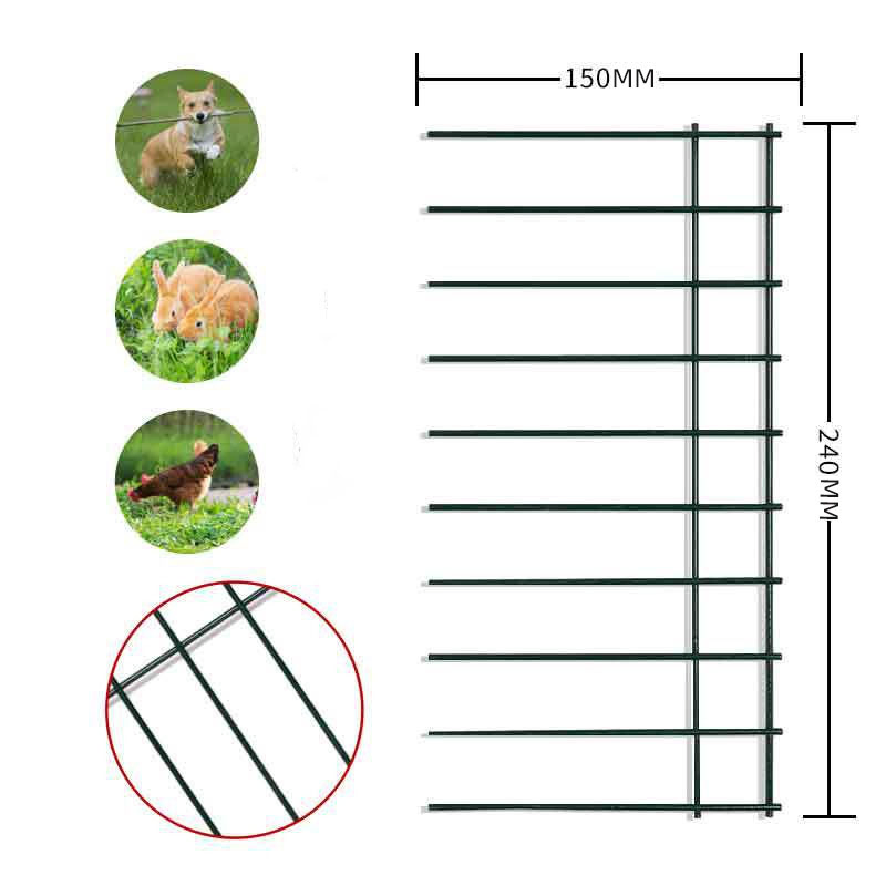 Wholesale Zinc-Coated Steel Outdoor Security Fence
