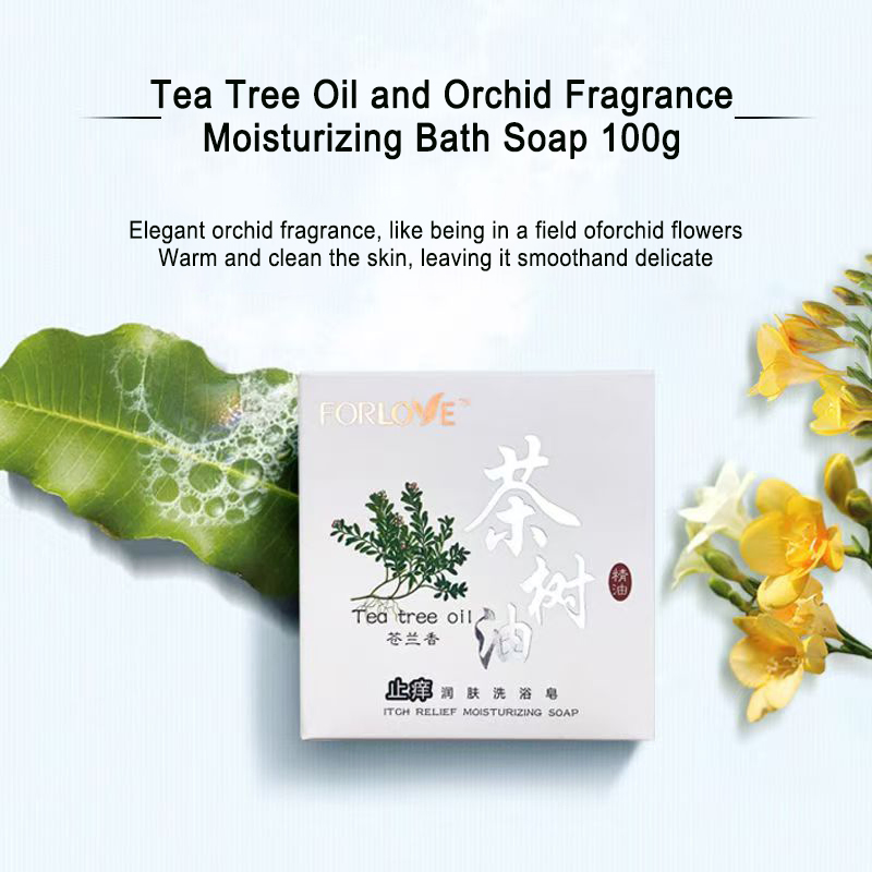 Lmz Soothing Tea Tree Oil Bath Soap for Itchy Skin Relief