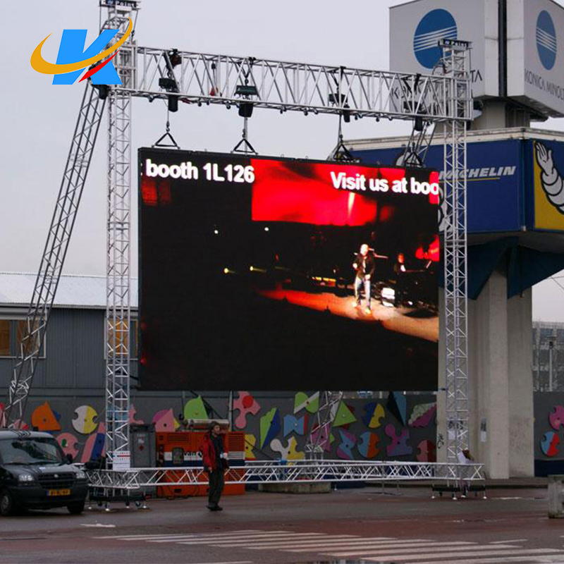 Wedding Party P2.97 Aluminum Cabinet 500*1000mm Outdoor Rental LED Screen Shenzhen Factory