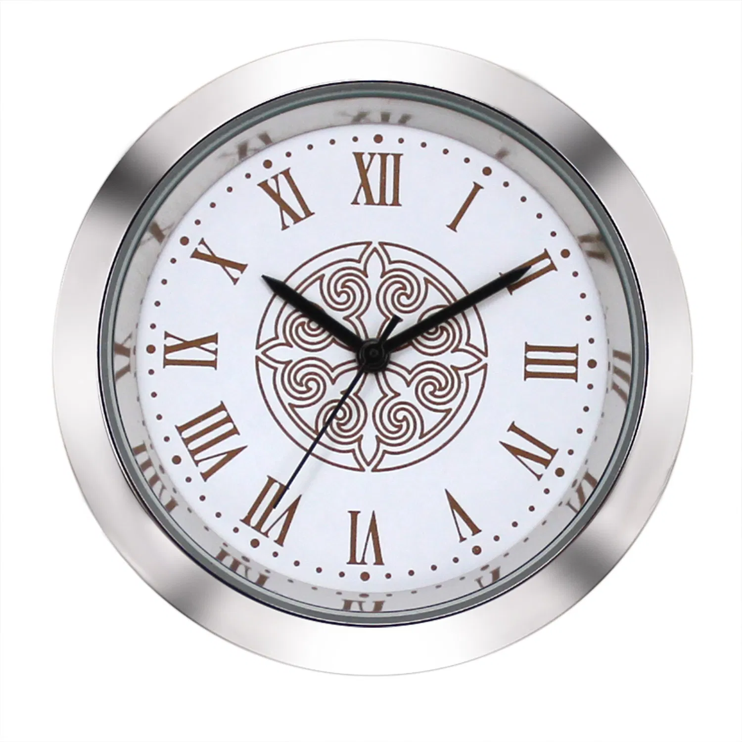 Custom Made Mini Metal Clock Inserts for Gift Fit-UPS