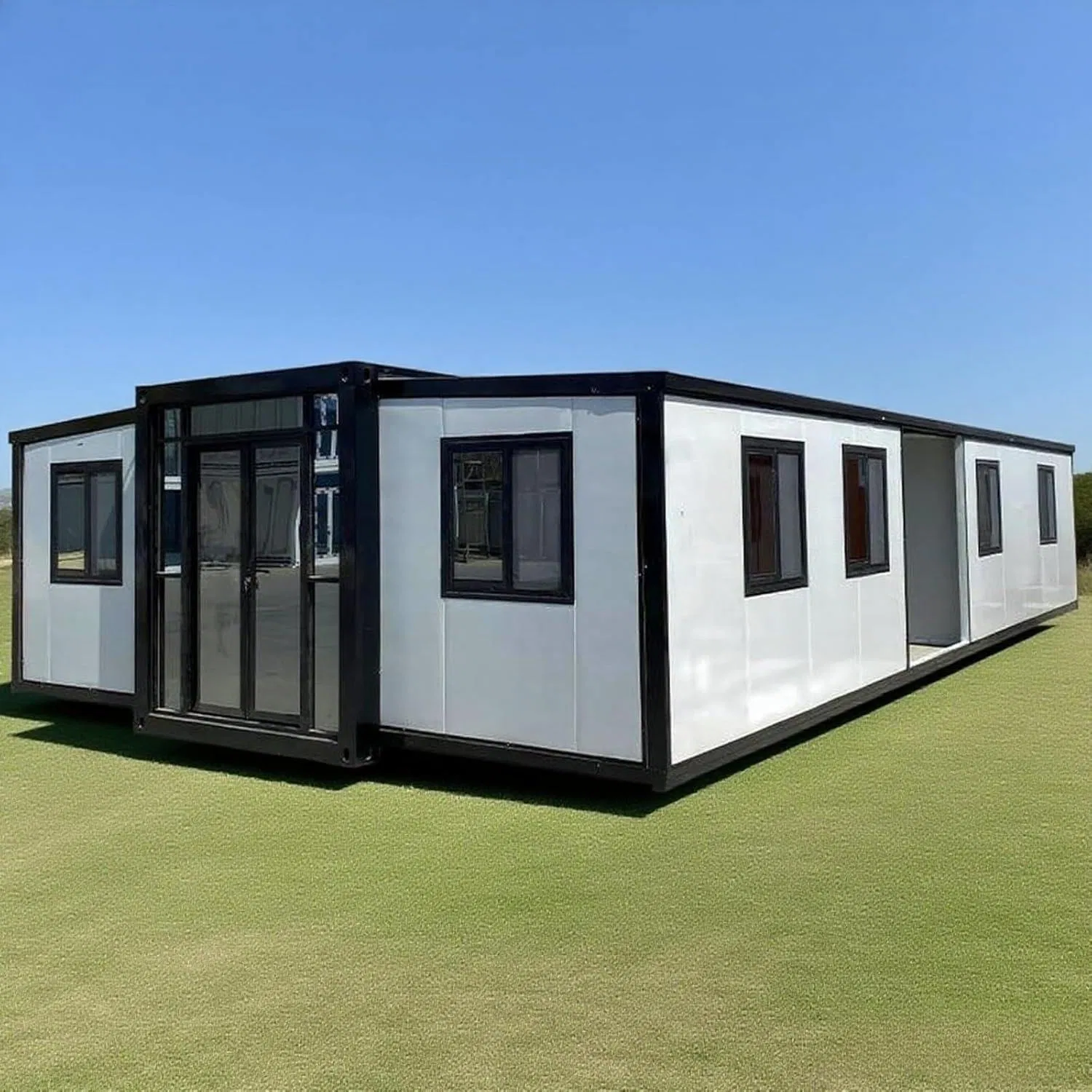 20FT/40FT Prefabricated Expandable Container Houses Luxury Economic Expandable Type Tiny Home