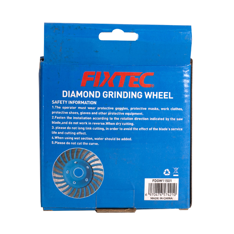 Алмазный шлифовальный круг Fixtec 100/115/125 мм