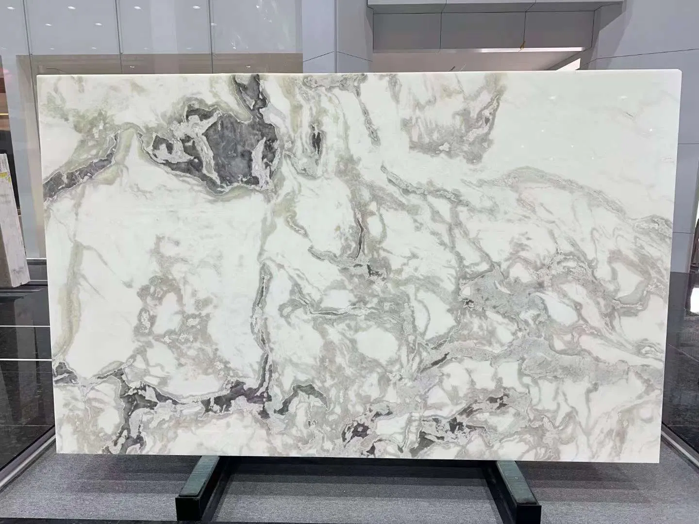 Fendi White Natural Marble Background Wall Flooring Tiles