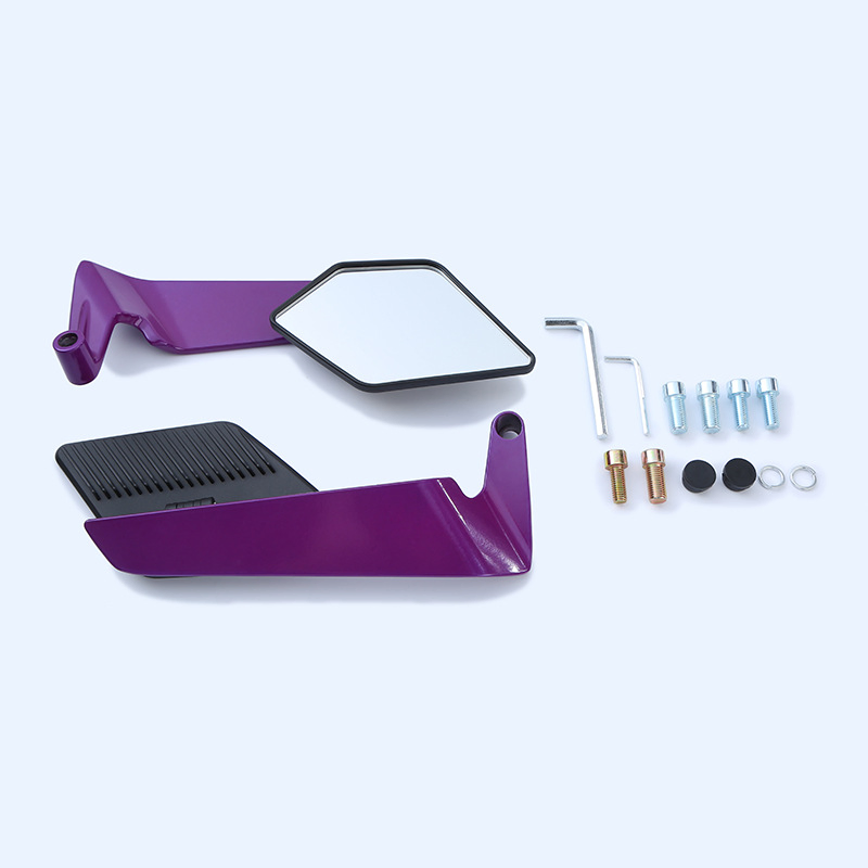 Алюминиевое зеркало заднего вида для мотоцикла "Colorful Wing"