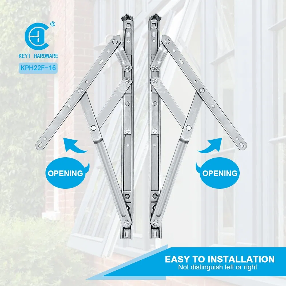 Adjustable Heavy Duty Aluminum Window Stainless Steel Friction Stay