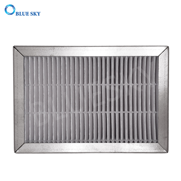 Customized Metal Frame Melt-Blown Mini Pleated Filters for Air Purifier Parts
