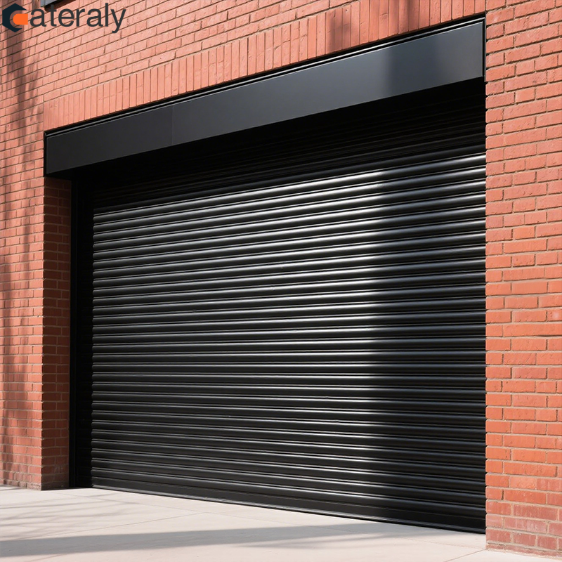 Modern Heavy-Duty Shutter Door for Windproof Industrial Applications