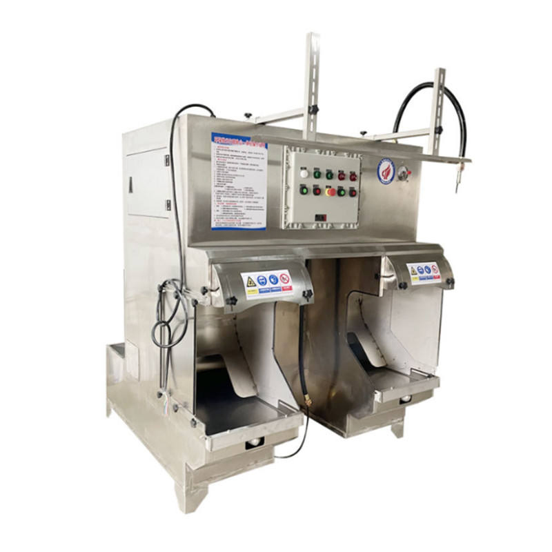 Industrial Manual Wet Buffing Polishing Machine for Metal with Dust Extraction