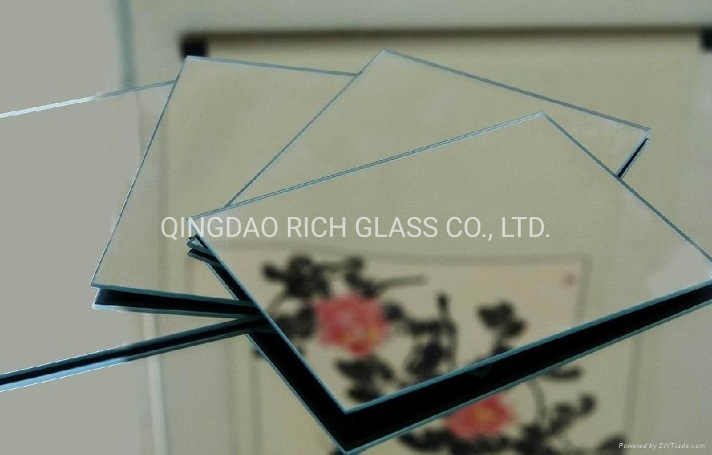 2.7mm 3mm 4mm 5mm 6mm Transparent Mirror Glass
