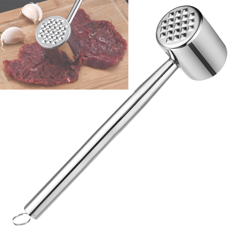 Stainless Steel Kitchen Textured Meat Tenderizer