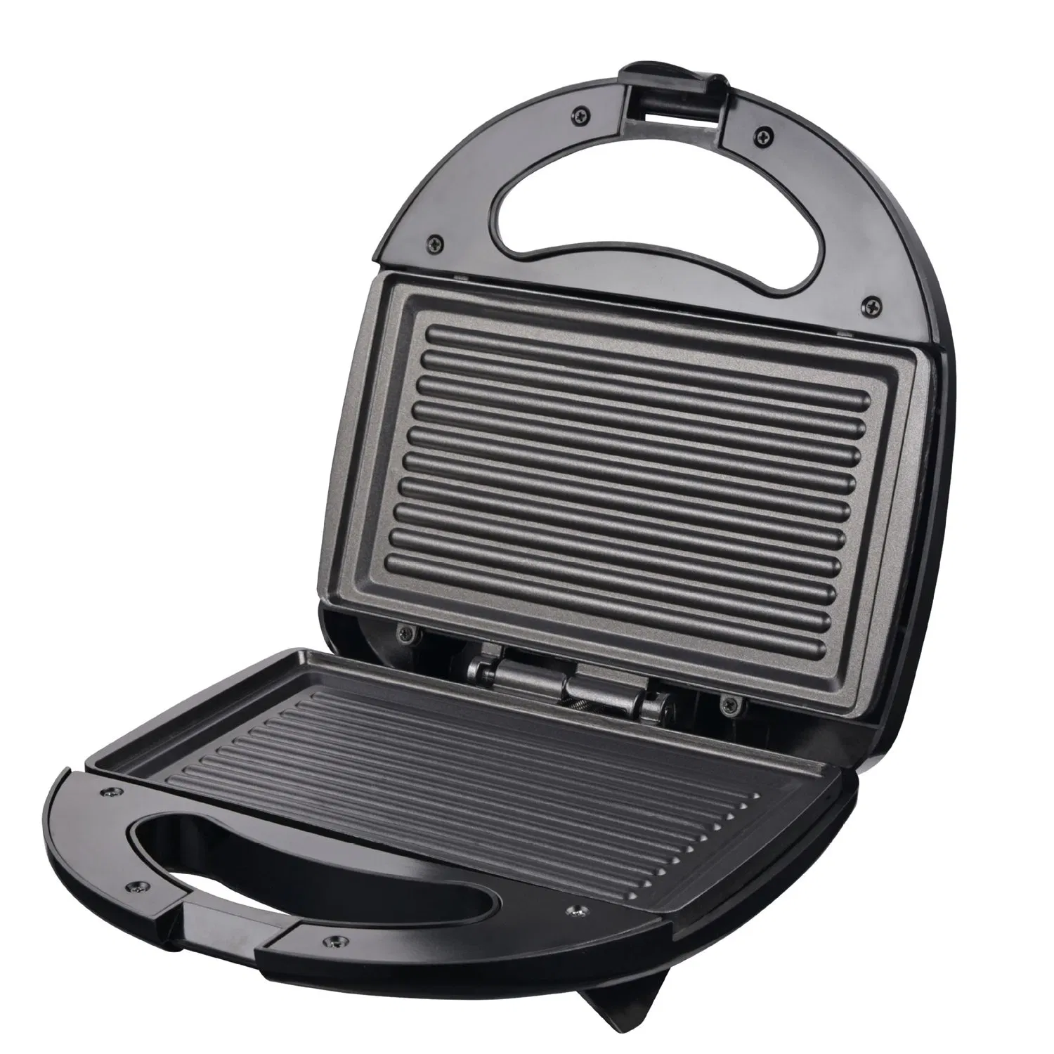 Electric Panini Press Grill Toaster Sandwich Maker with Detachable Non-Stick Coating