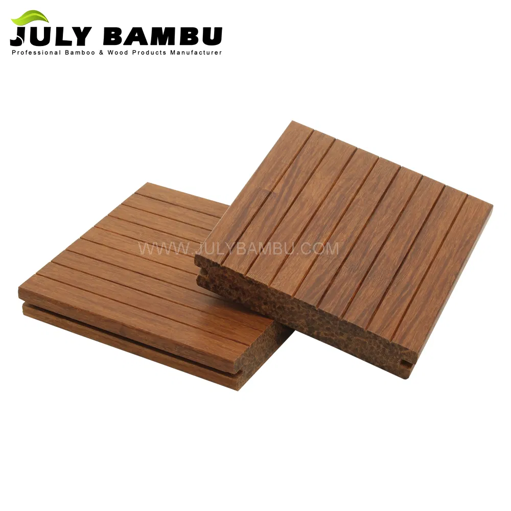 20mm Bamboo Decking Use for Outdoor Swimming Pool