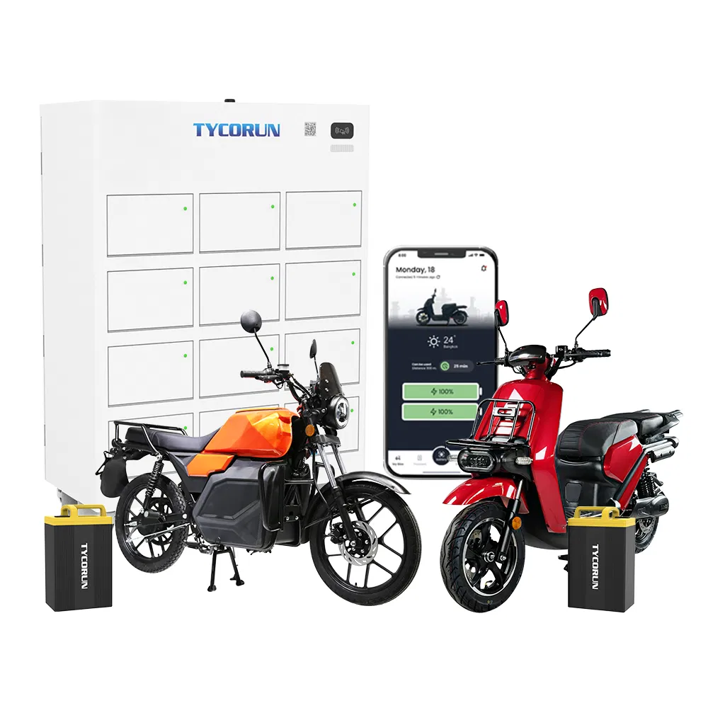 Outdoor Motorcycle Battery Station Best Quality Electric Bike Scooter Swapping Charging Cabinet