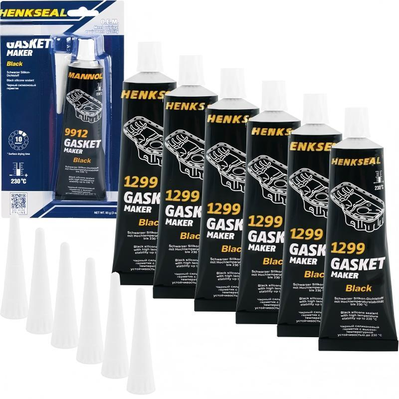 Henkseal® Gakset Maker Silicone Sealant Paste for Engines 230 Degrees Adhesive