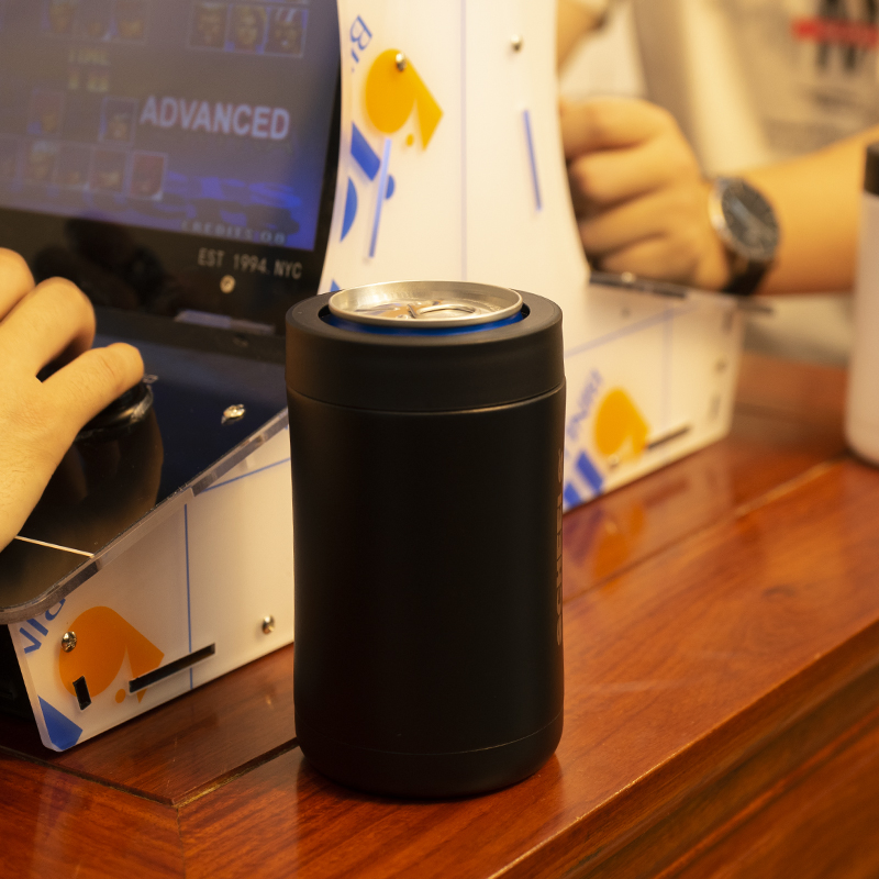 Premium 304 Stainless Steel Double Wall BPA Free Can Cooler for Beer and Skinny Drinks