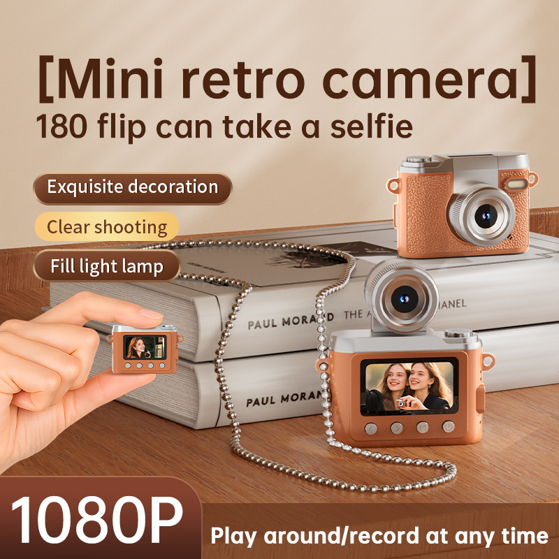 Mini Digital Camera Kids Gift CCD Camera Retro HD Selfie