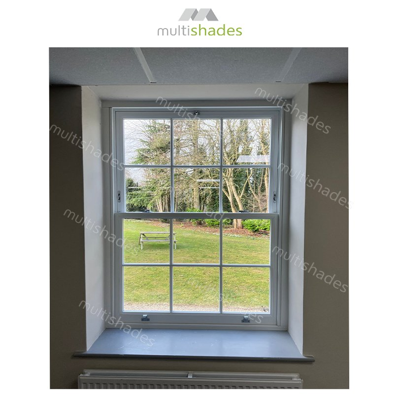 Раздвижное окно из алюминия с шумоизоляцией