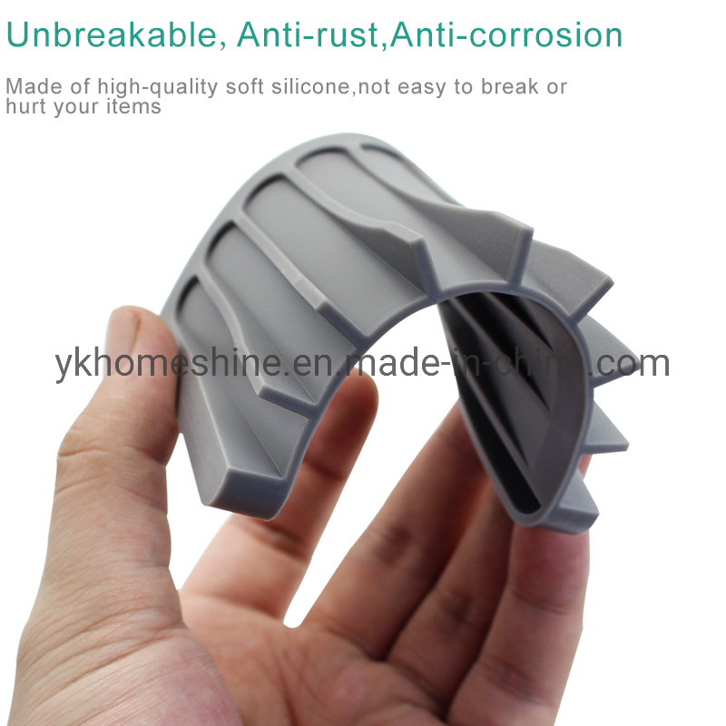 Waterfall Drainer Silicone Soap Holder for Bathroom