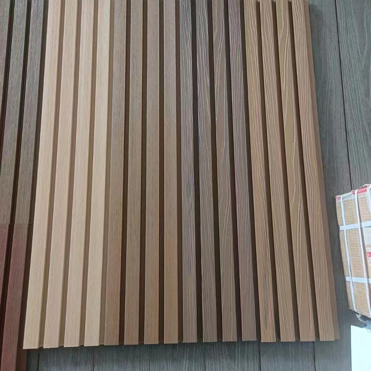 Plastic Composite Water Resistant Exterior Wall Cladding Decoration WPC Panel