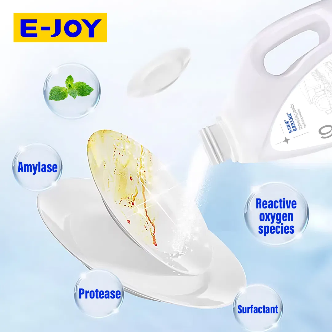 Powerful Dishwasher Powder Grease & Limescale Eliminator for Sparkling Dishes & All Models