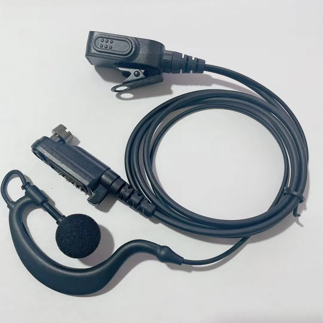 Walkie Talkie Headset Compatible with HYT Erapd680/Pd682/Pd682g/Pd685/X1/X1p/X1e/Z1p Customization