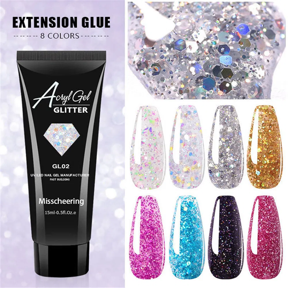 Nail Extension Color LED UV Nail Gel Acrylic Nails for Nail Extension Long Lasting Gel