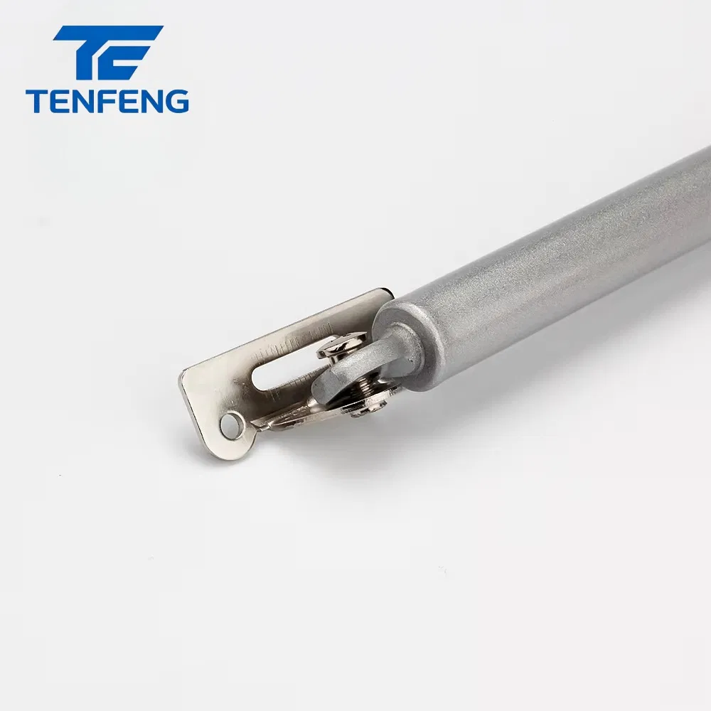 100n Steel Cylinder Gas Strut Soft Closing Kitchen Cabinet Lifting Support Rod with Copper Rubber Cores