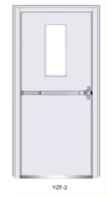Professional Insulated Steel Fire Door with Model No. Zh-Sfrd-005-1